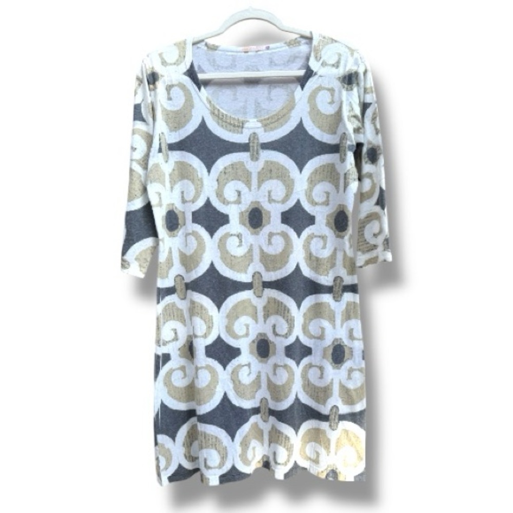 before + again size large dress